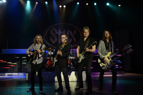 STYX - Tommy Shaw, Chuck Panozzo, James "J.Y." Young, Ricky Phillips