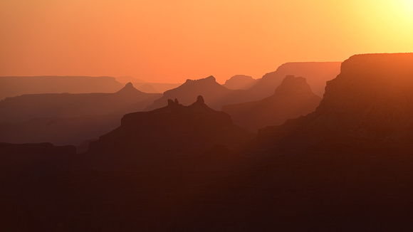 Sunset Grand Canyon NP