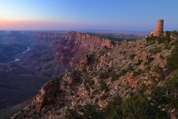 Sunset Desert View Grand Canyon