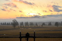 Sunset Gettysburg, PA