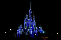 Disney’s Cinderella Castle covered in ice