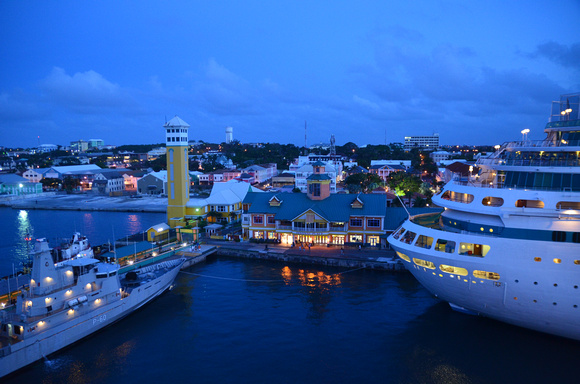 Nassau Bahamas at Dusk
