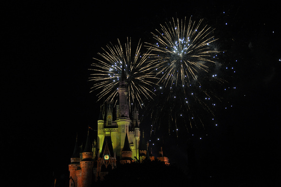 Disney’s Cinderella Castle Fireworks