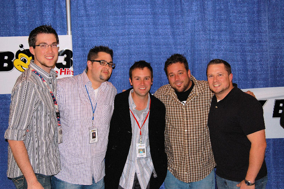 B93.7 Staff with Uncle Kracker
