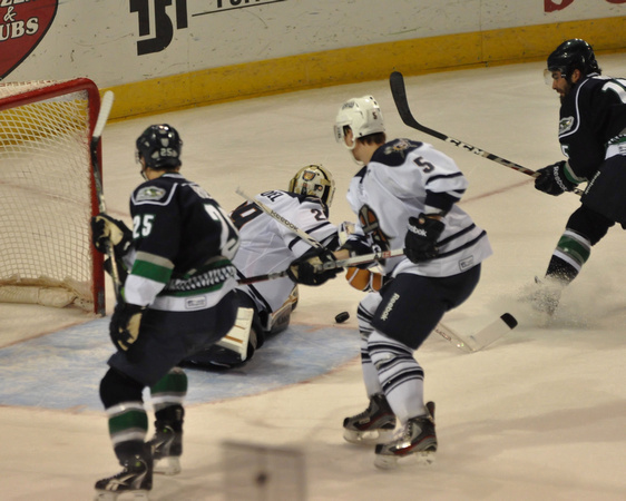 # 29 Nic Riopel Making the Save 04-06-2012